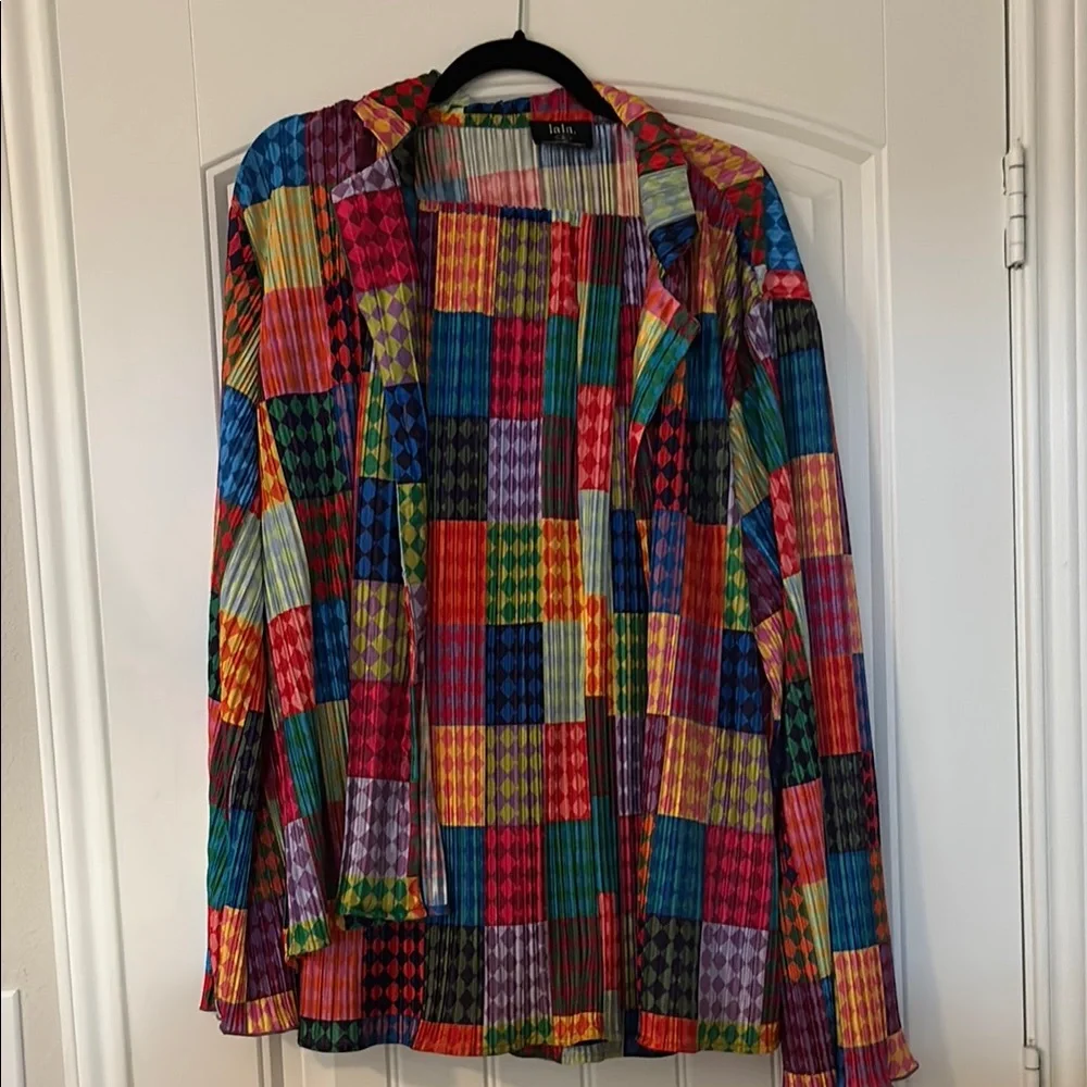 Dressed in LALA Colorful Patchwork Matching Set